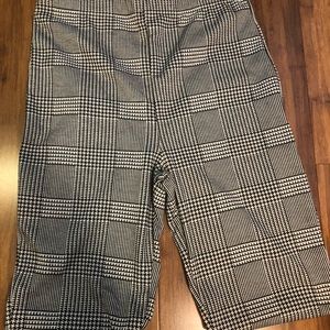 Checkered dress pants